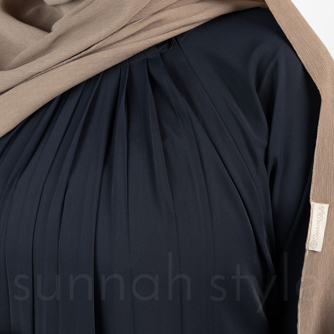Simplicity Umbrella Abaya (Navy Blue)